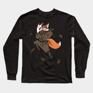 Kitsune Ninja Long Sleeve T-Shirt